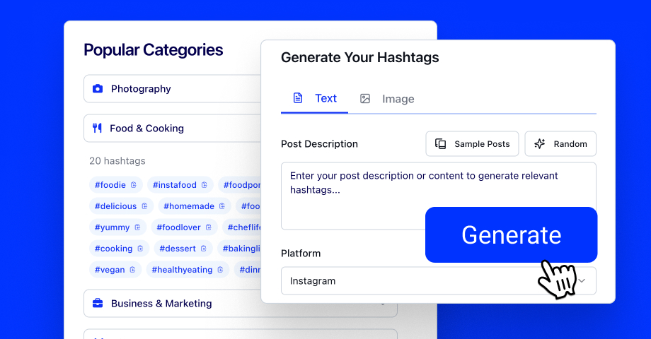 Free AI Hashtags Generator
